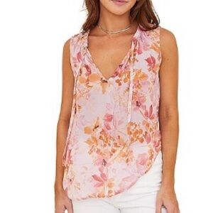 Bella Dahl Shirred Neck Blouse